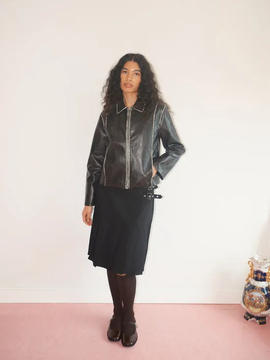 Shyla Jacket Washed Black Women Jackets Outerwear Lisa Says Gah Shyla Jacket Washed Black Women Jackets Outerwear Lisa Says Gah