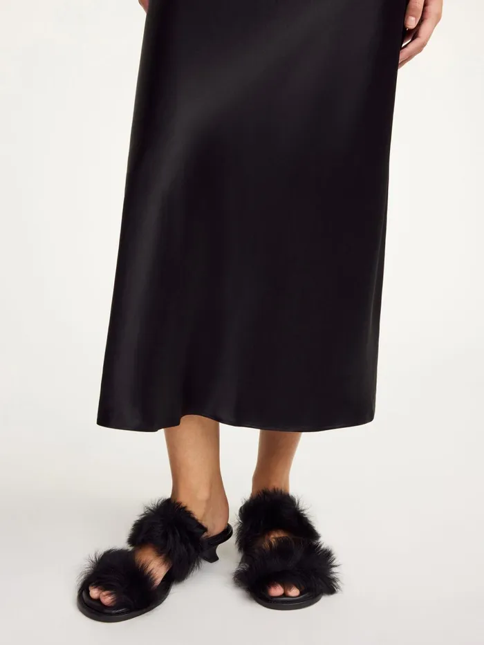 Skirts Women By Malene Birger Boshan Midi Skirt Black