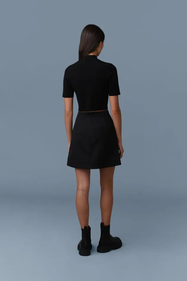 Skirts Women Mackage NELLACO Panelled Cotton ALine Skirt Skirts Women Mackage NELLACO Panelled Cotton ALine Skirt