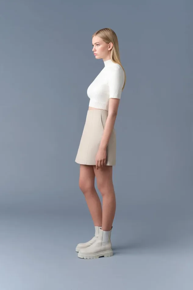 Skirts Women Mackage NELLACO Panelled Cotton ALine Skirt Skirts Women Mackage NELLACO Panelled Cotton ALine Skirt