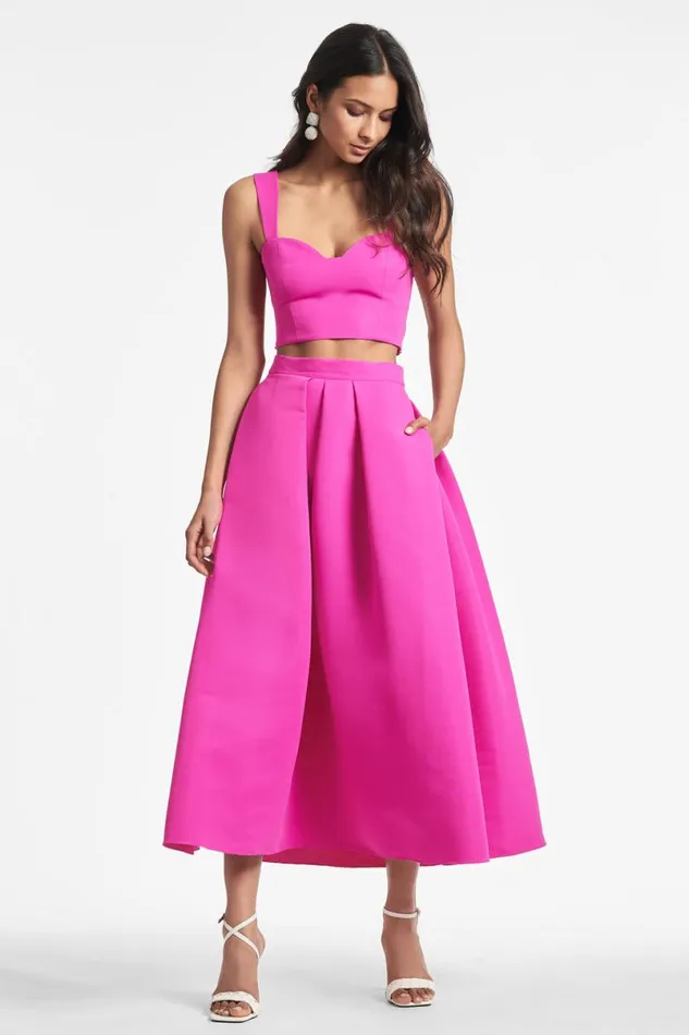 Skirts Women Sachin and Babi Leighton Skirt 8211 Cerise