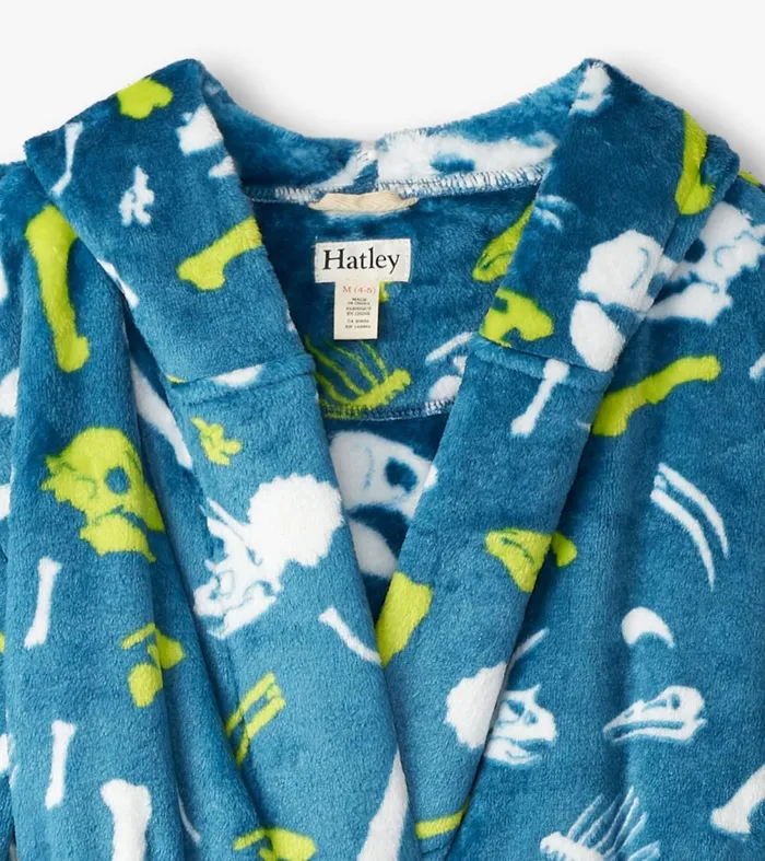 Sleepwear Boys Hatley Baby Boys Dino Fossils Fleece Robe
