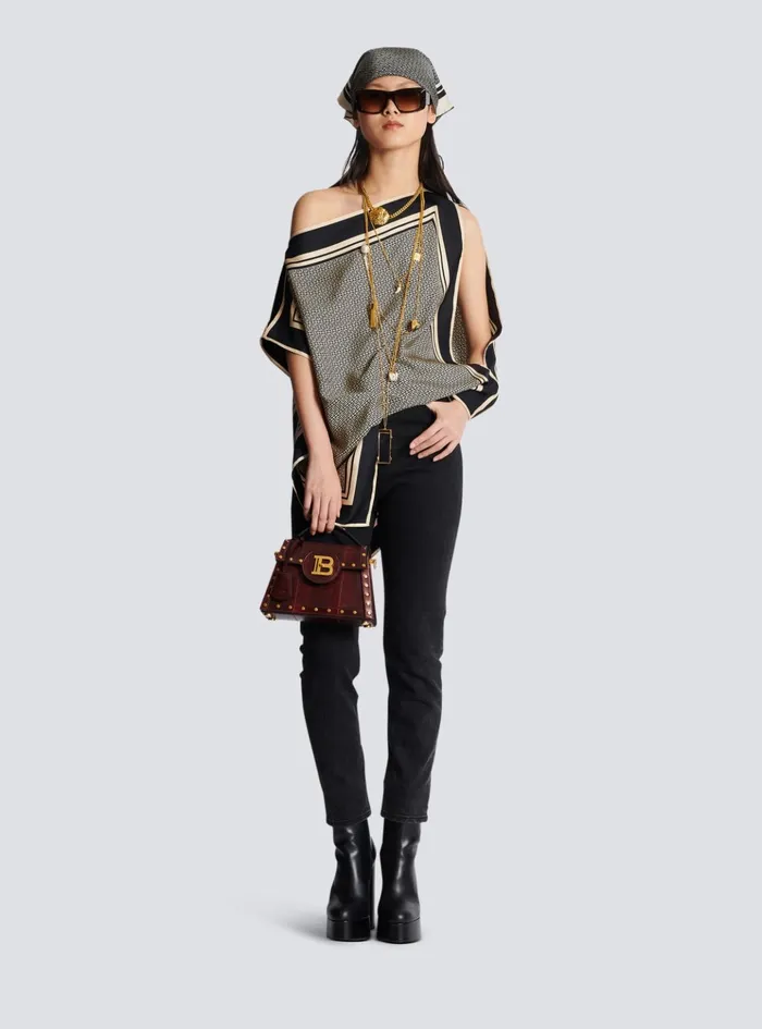 Slimfit Denim Jeans Black Women Balmain Denim