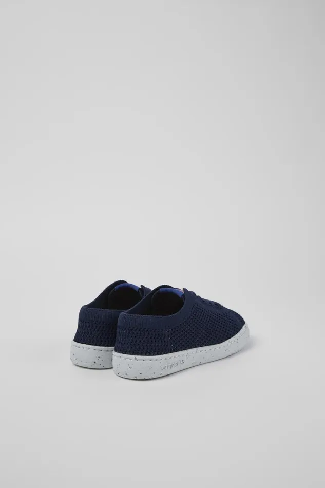 Sneakers Kids Camper Peu Touring Blue Textile Slipon