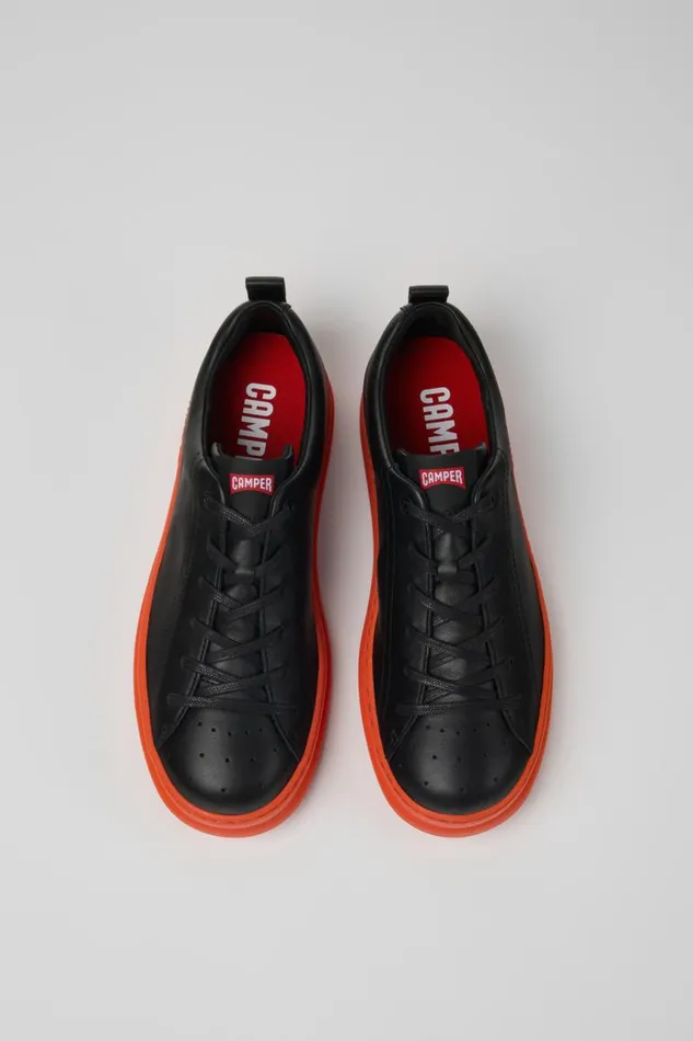 Sneakers Men Camper Black Leather Sneakers