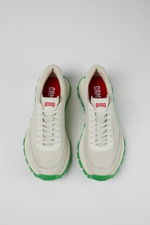 Sneakers Men Camper Drift Trail VIBRAM White LeatherTextile Sneaker Sneakers Men Camper Drift Trail VIBRAM White LeatherTextile Sneaker