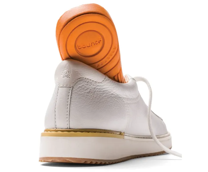 Sneakers Men Hush Puppies Heath Sneaker White Leather