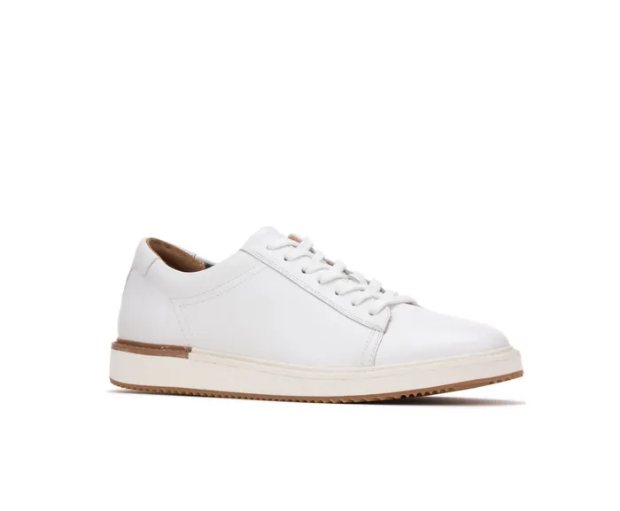 Sneakers Men Hush Puppies Heath Sneaker White Leather