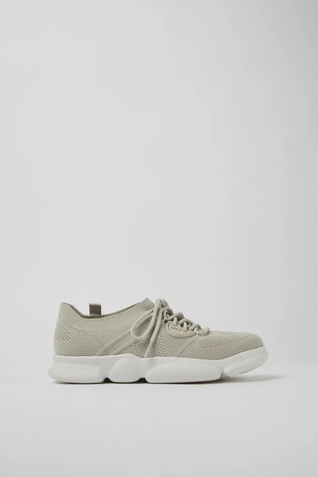 Sneakers Women Camper Karst Gray Textile Sneakers