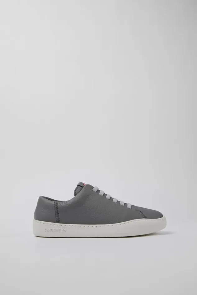 Sneakers Women Camper Peu Touring Gray Leather Sneaker