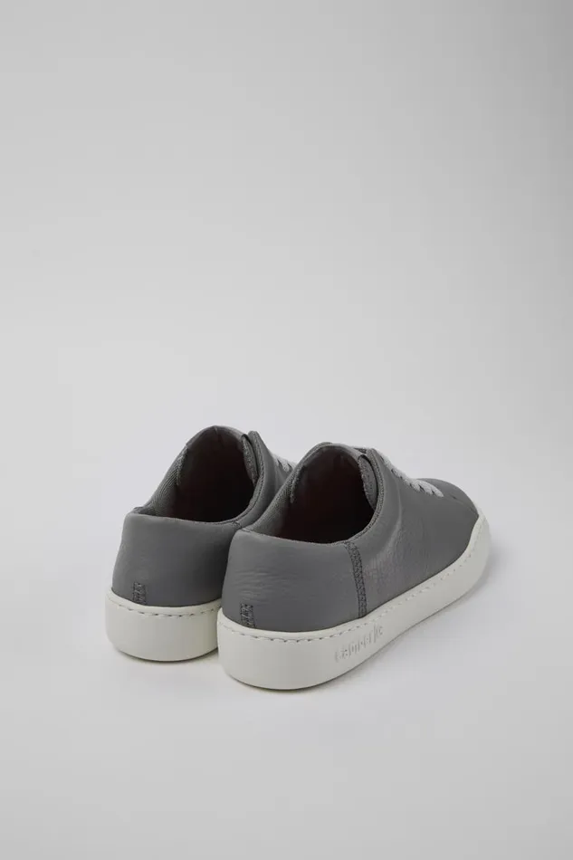 Sneakers Women Camper Peu Touring Gray Leather Sneaker