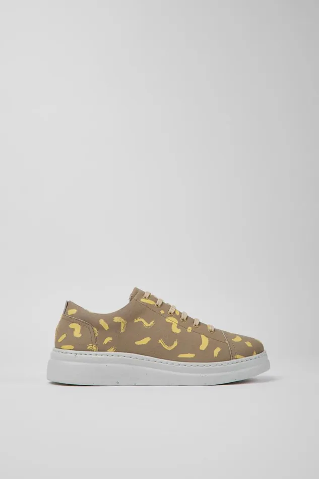 Sneakers Women Camper Runner Up Multicolored Nubuck Sneakers