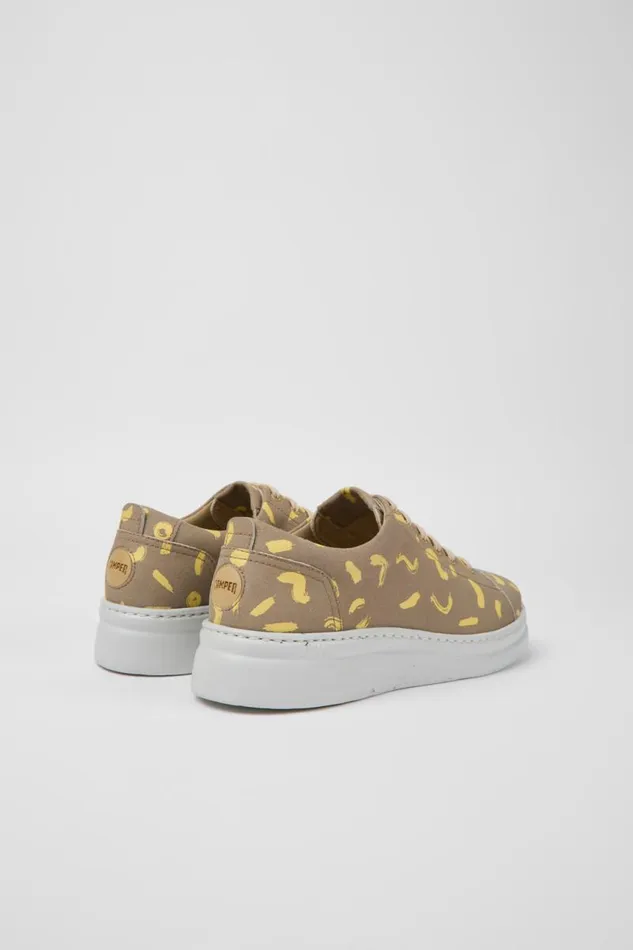 Sneakers Women Camper Runner Up Multicolored Nubuck Sneakers