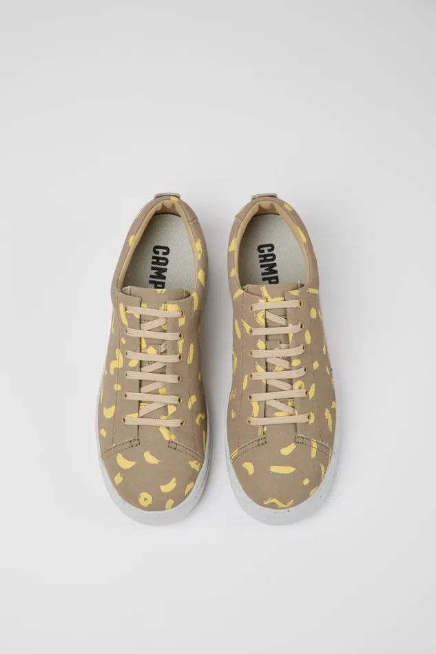 Sneakers Women Camper Runner Up Multicolored Nubuck Sneakers