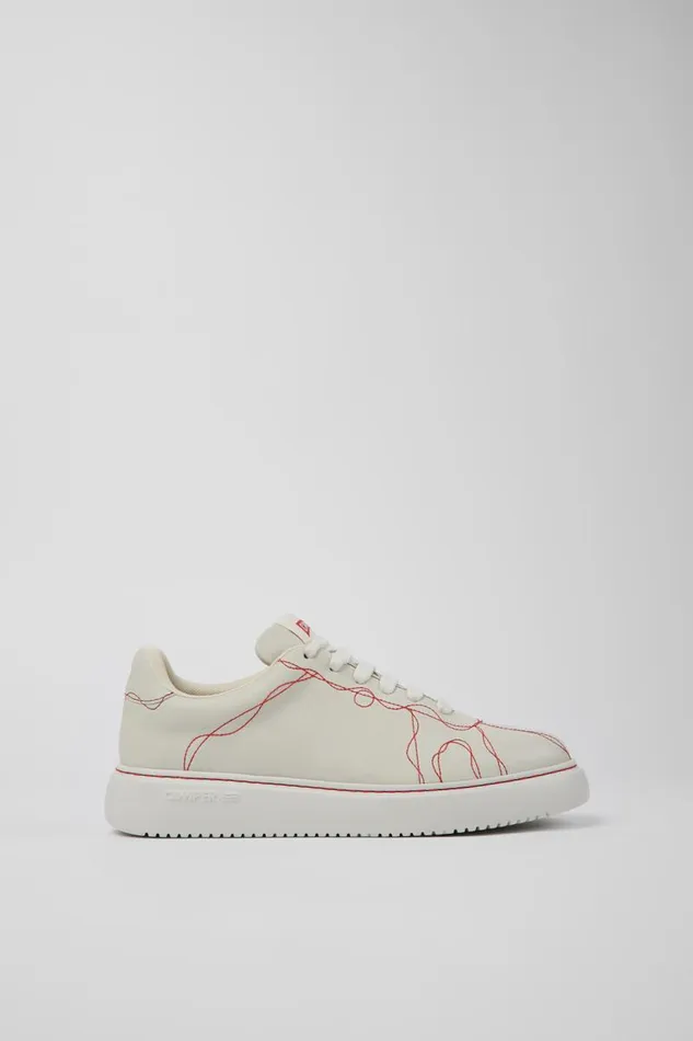 Sneakers Women Camper Twins White Leather Sneaker Sneakers Women Camper Twins White Leather Sneaker