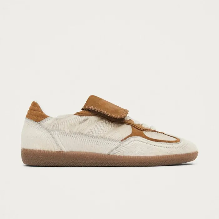 Sneakers WomenMen ALOHAS Tb490 Club Soft Tan Leather Sneakers