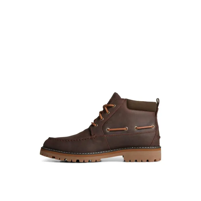 Sperry Authentic Original Lug Chukka Boot Brown Men Boots