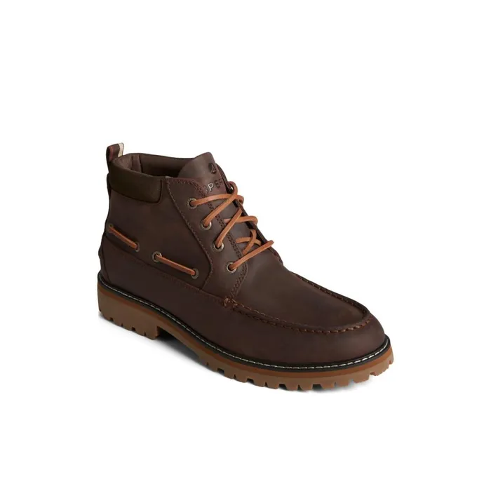 Sperry Authentic Original Lug Chukka Boot Brown Men Boots