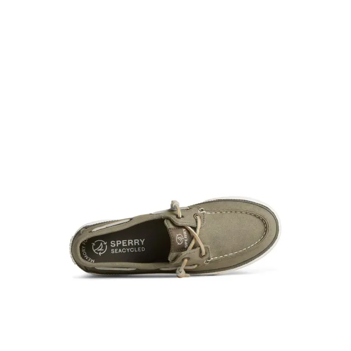 Sperry Bahama 30 Platform Sneaker Green Women Sneakers