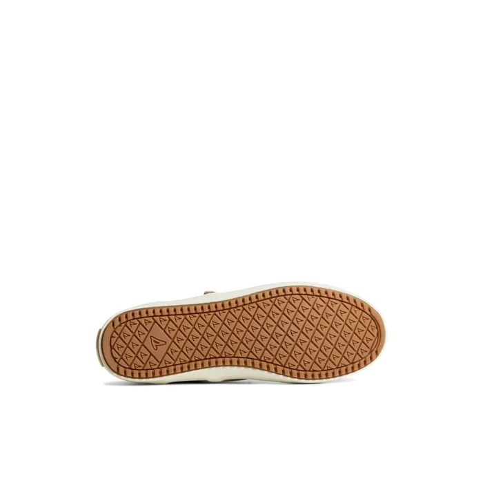 Sperry Crest Side Zip Cozy Sneaker Khaki Women Boots