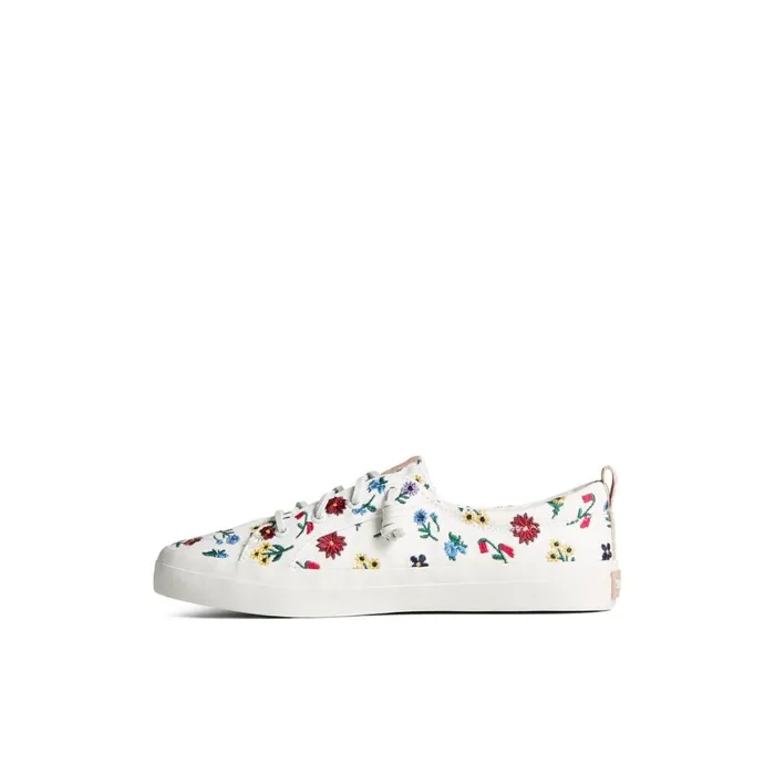 Sperry Crest Vibe Floral Sneaker Brown Primary 8211 Multi Women Sneakers