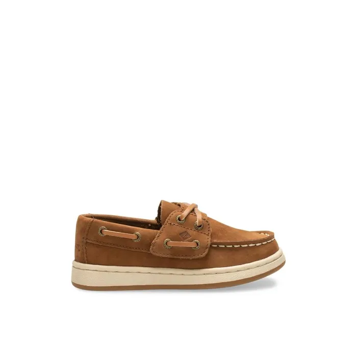 Sperry Cup II Jr Boat Shoe Brown Kids Boat Shoes