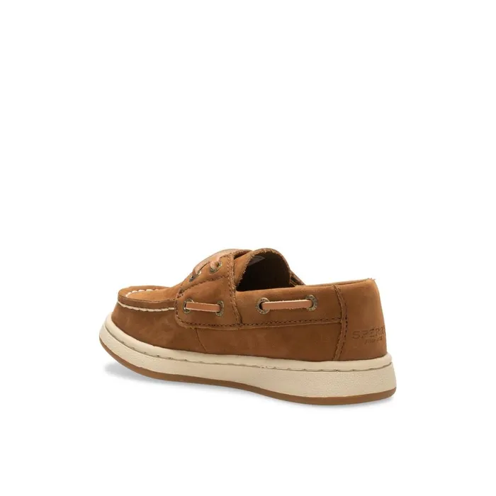 Sperry Cup II Jr Boat Shoe Brown Kids Boat Shoes