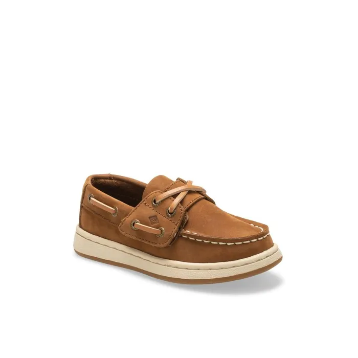 Sperry Cup II Jr Boat Shoe Brown Kids Boat Shoes