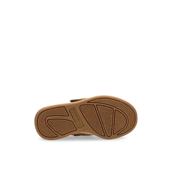 Sperry Cup II Jr Boat Shoe Brown Kids Boat Shoes
