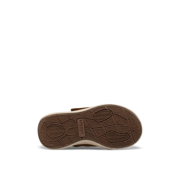 Sperry Gamefish Junior Boat Shoe Dark Beige Kids Boat Shoes