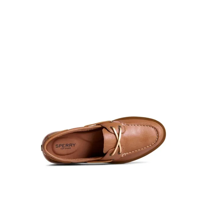 Sperry Lug Boat Shoe Medium Beige Women Boat Shoes