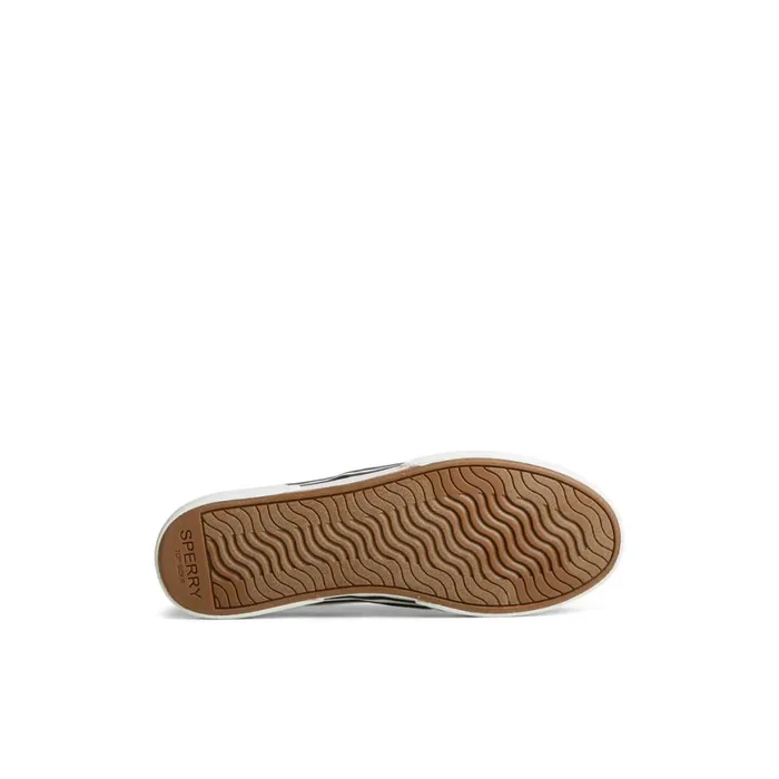 Sperry Pier Wave Platform Slip On Sneaker Black Women Sneakers