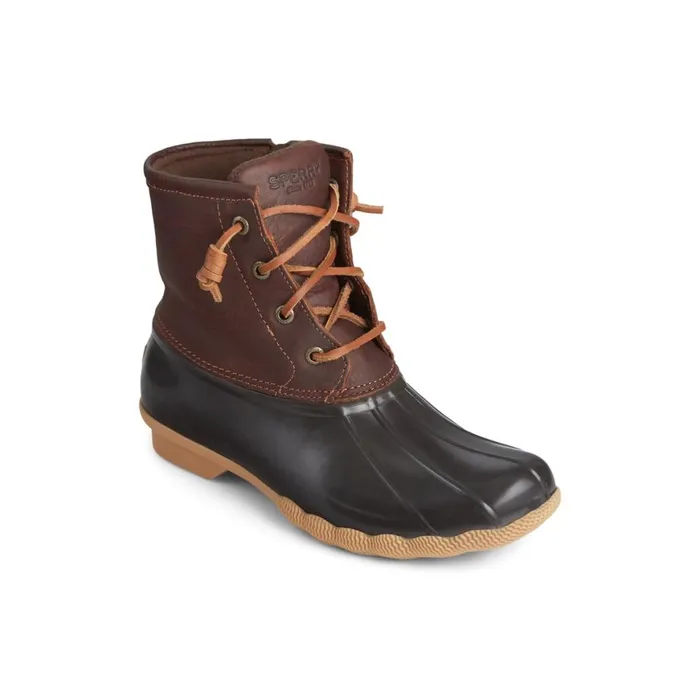 Sperry Saltwater Duck Boot Tan Women Boots