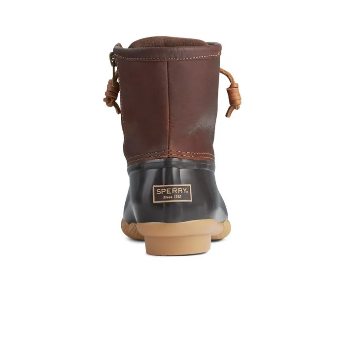 Sperry Saltwater Duck Boot Tan Women Boots