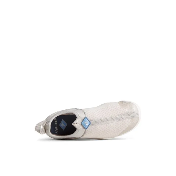 Sperry SeaSock Water Shoe Silver Women Sneakers