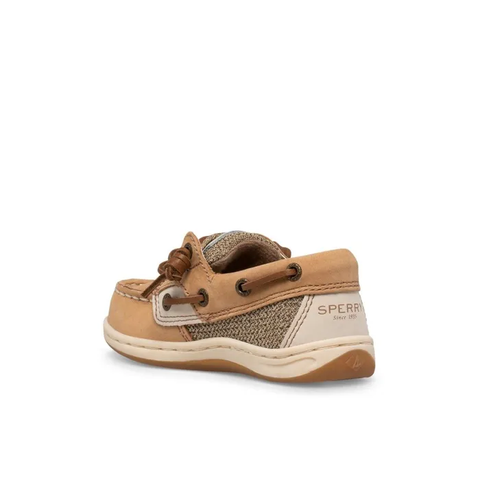 Sperry Songfish Junior Boat Shoe Brown Kids Boat Shoes