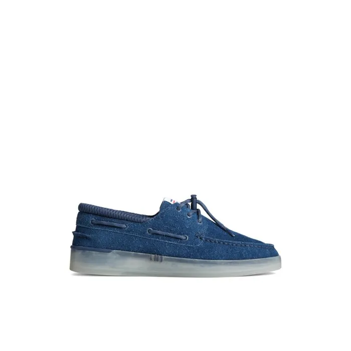 Sperry X Concepts Authentic Original 3Eye Cup Boat Shoe Blue Men Boat Shoes