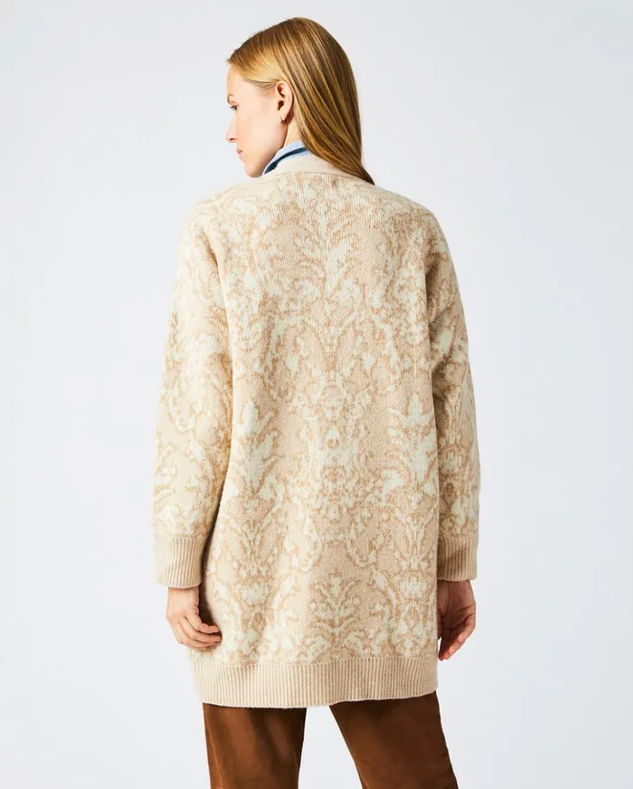 Sweaters and Knits Women Billy Reid Boyfriend Cardigan Ivorybeige
