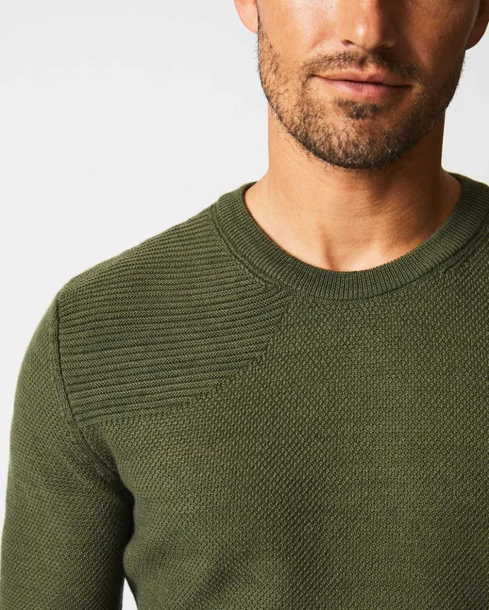 Sweaters and Sweatshirts Men Billy Reid Hunting Sweater Fern