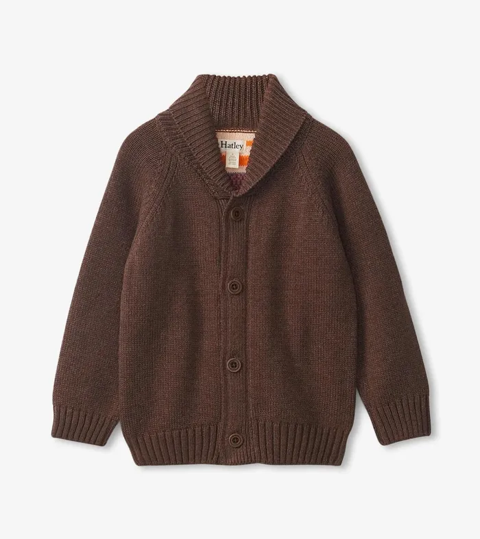Sweaters Boys Hatley Boys Rocky Mountain Shawl Collar Cardigan