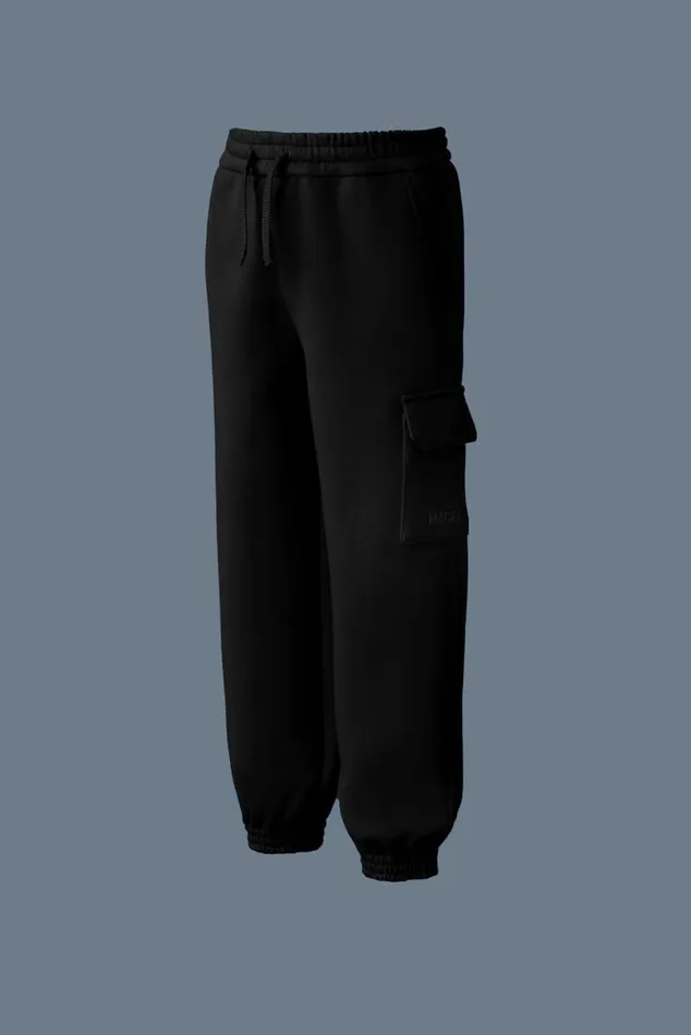 Sweatshirts and Sweatpants Kids Mackage ARCHERTR Doubleface Jersey Sweatpants For Toddlers 26 Years Black