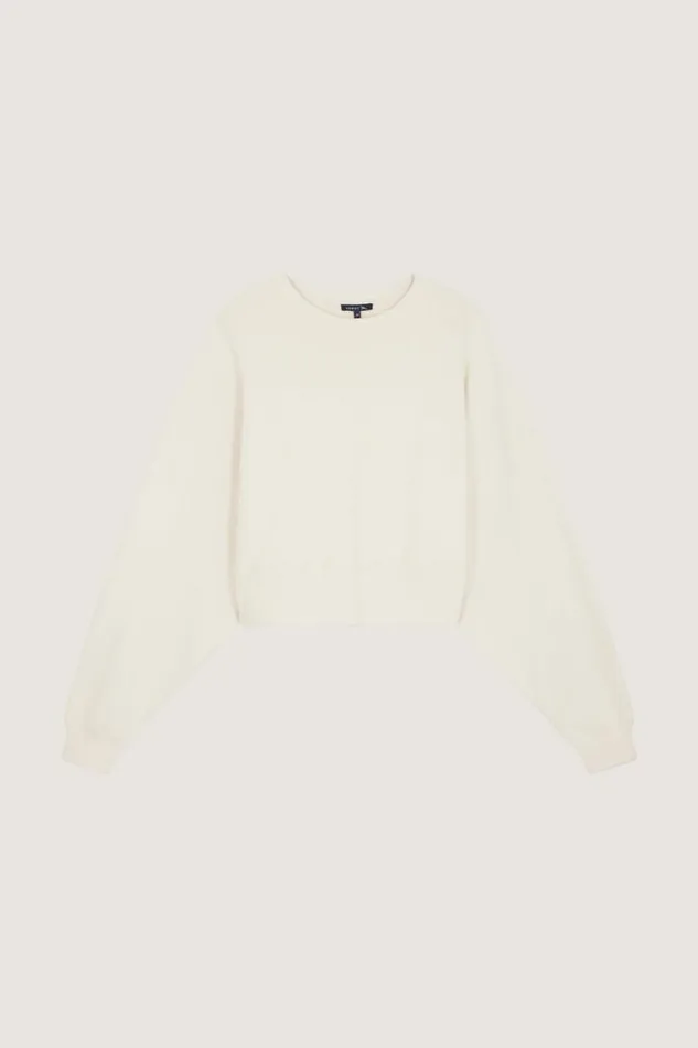 TShirts and Sweatshirts Women Soeur WILLOW SWEATSHIRT Offwhite
