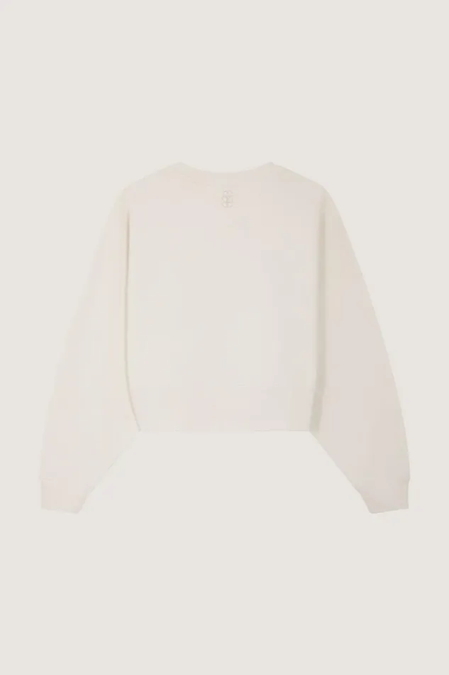 TShirts and Sweatshirts Women Soeur WILLOW SWEATSHIRT Offwhite