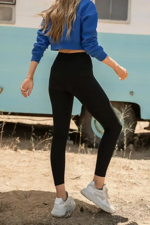 Tayla Active Leggings Black Women Bohme Loungewear