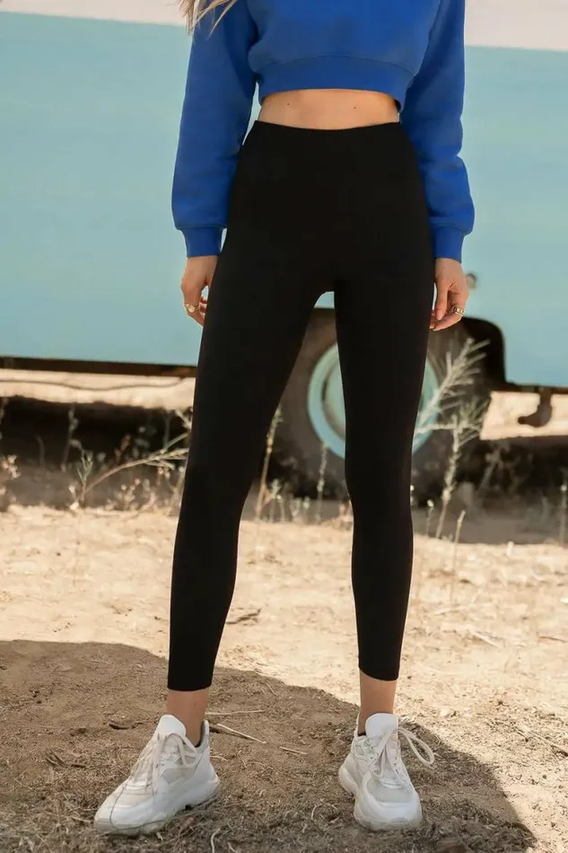 Tayla Active Leggings Black Women Bohme Loungewear