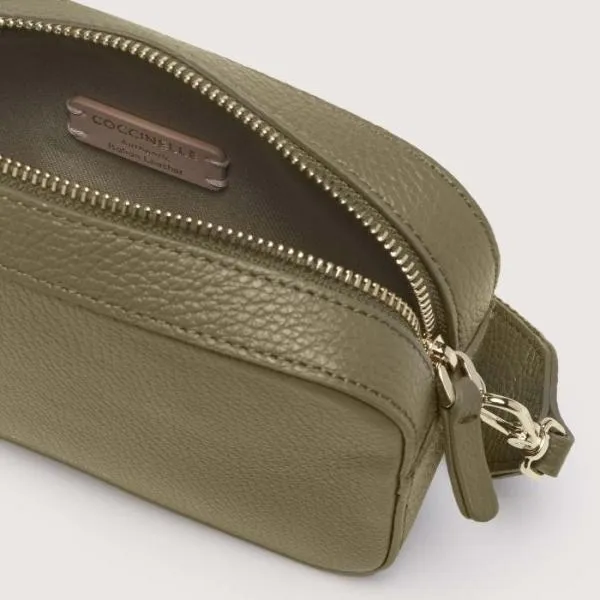 Tebe Small Laurel Green Women Coccinelle Crossbody Bags Tebe Small Laurel Green Women Coccinelle Crossbody Bags