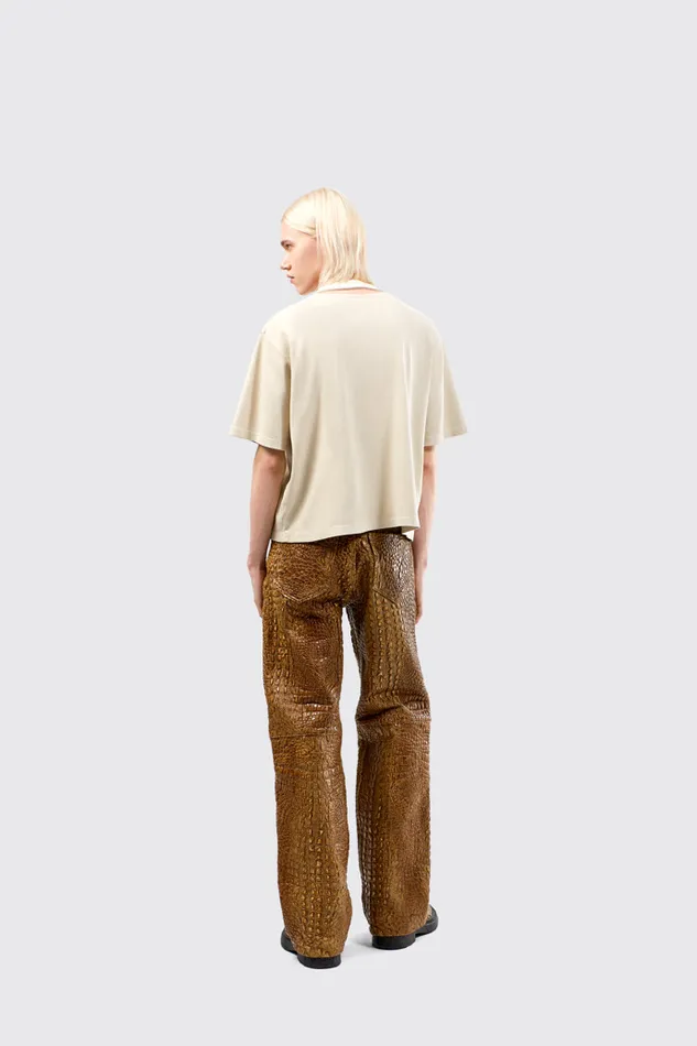 TrousersandShorts Women Camper Leather Pants Brown Leather Trousers TrousersandShorts Women Camper Leather Pants Brown Leather Trousers