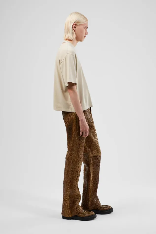 TrousersandShorts Women Camper Leather Pants Brown Leather Trousers TrousersandShorts Women Camper Leather Pants Brown Leather Trousers