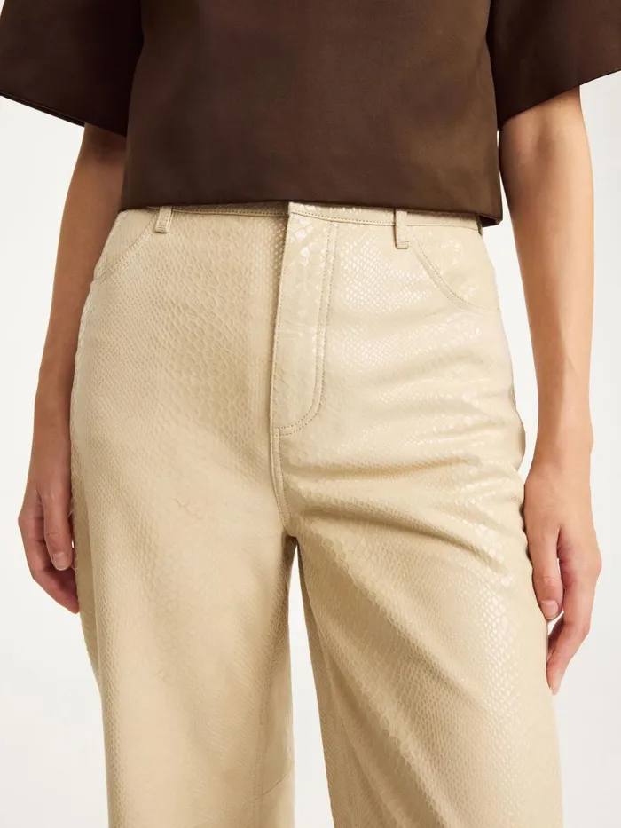 Trousers Women By Malene Birger Cailys Leather Trousers Nomad Trousers Women By Malene Birger Cailys Leather Trousers Nomad