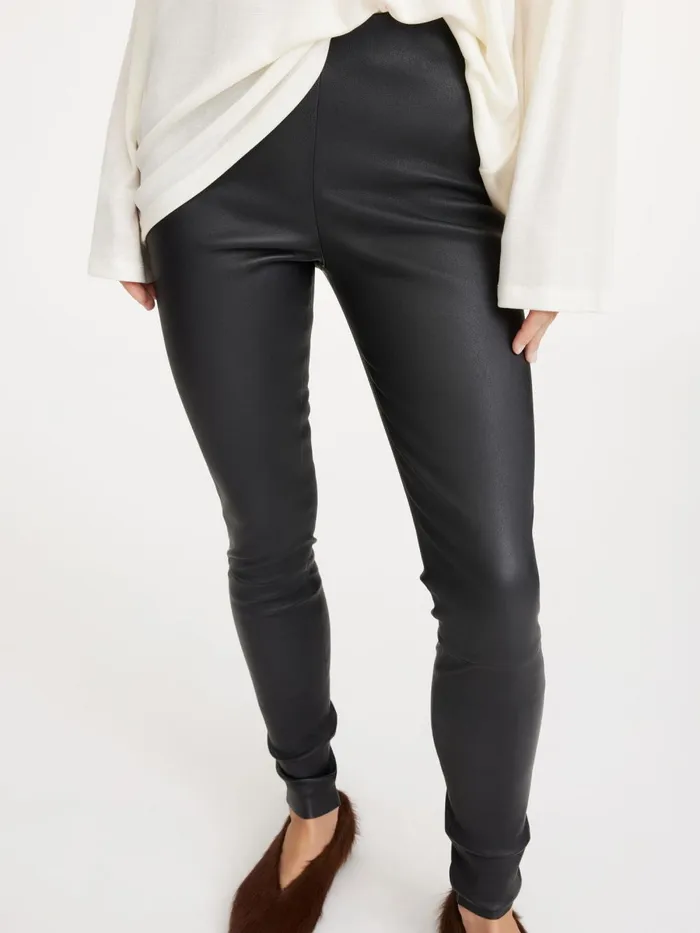 Trousers Women By Malene Birger Elenasoo Leggings Black Trousers Women By Malene Birger Elenasoo Leggings Black
